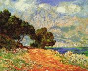 Claude Monet Menton seen from Cape Martin china oil painting reproduction